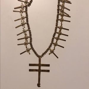 Vintage Cross Necklace from Eastern Europe